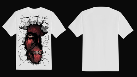 T-SHIRT ATTACK ON TITAN