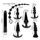 Pack Complet : Vibromasseur , Perles Anales,6 Plug Anal  – Pour Homme et Femme