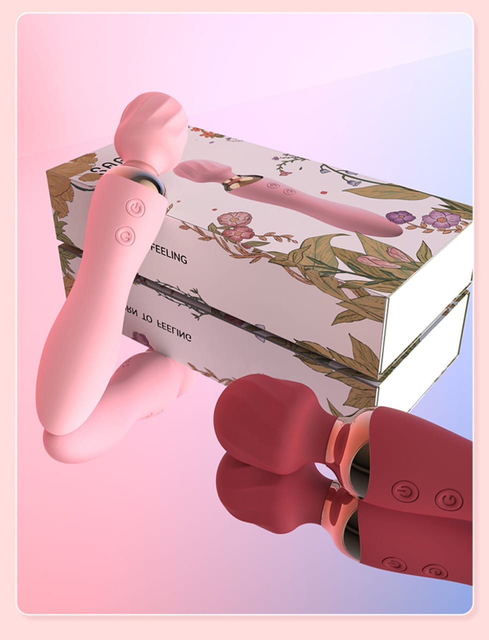 vibromasseur Double Tête Multifonction – Plaisir et Élégance