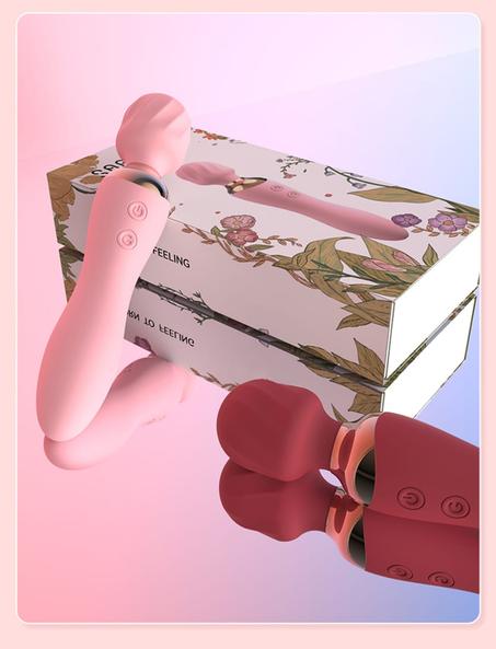 vibromasseur Double Tête Multifonction – Plaisir et Élégance