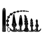 Pack Complet : Vibromasseur , Perles Anales,6 Plug Anal  – Pour Homme et Femme