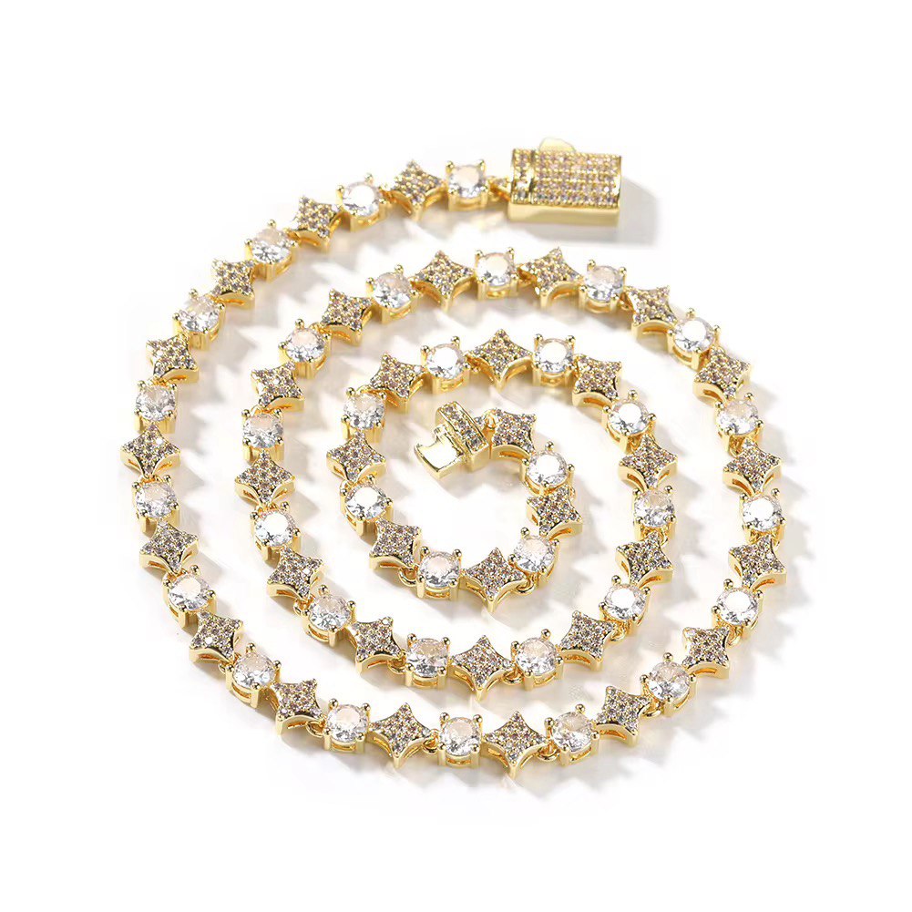 Collier Tennis Star (Or)