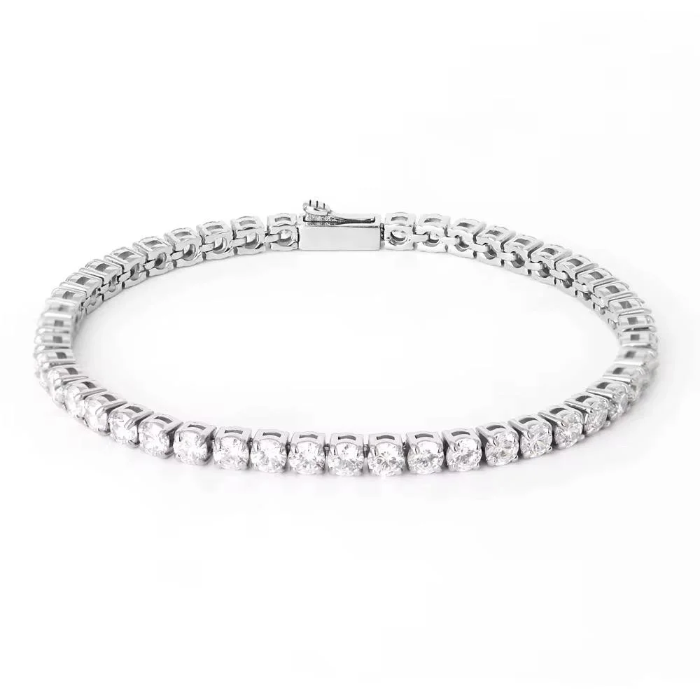 Bracelet Tennis (Argent) 5mm