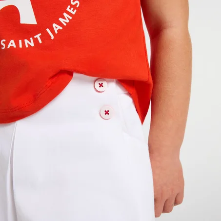 Jupe-short en coton