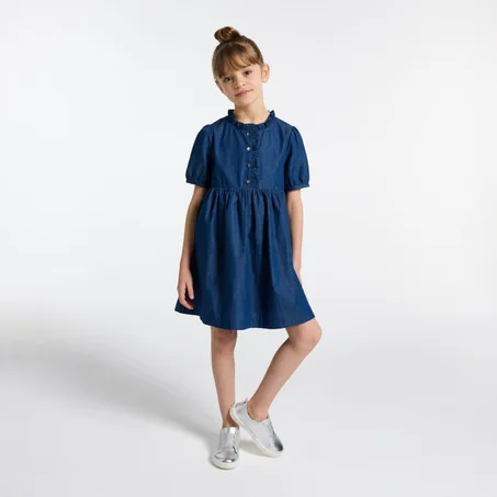 Robe en denim
