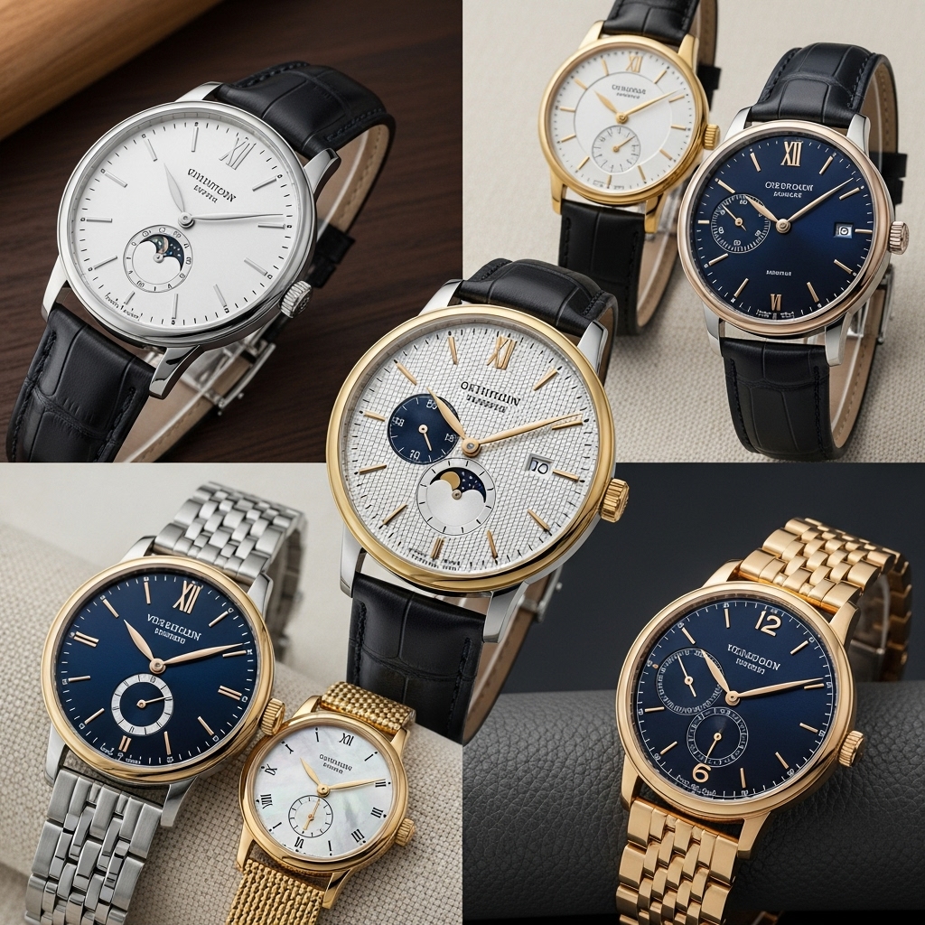 مجموعة مميزة من الساعات