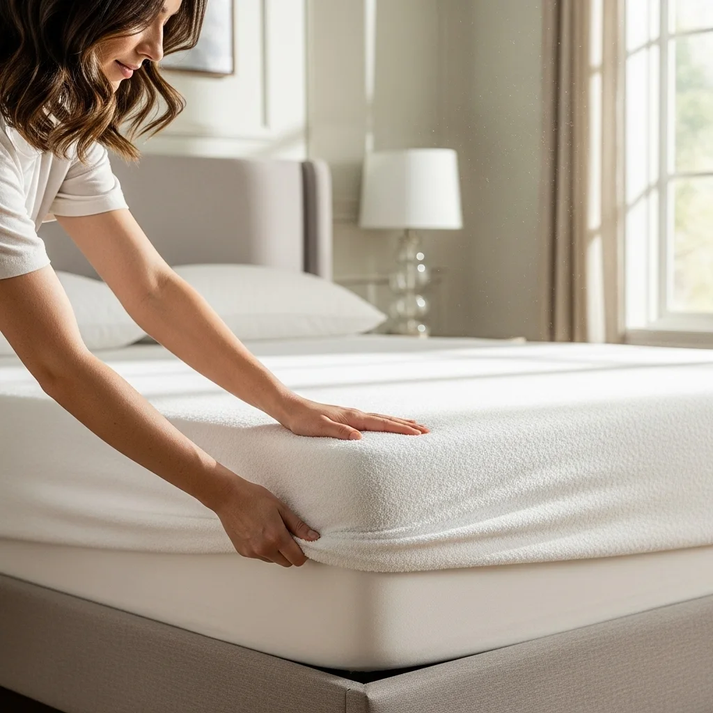 واقي السرير المقاوم للتسربات