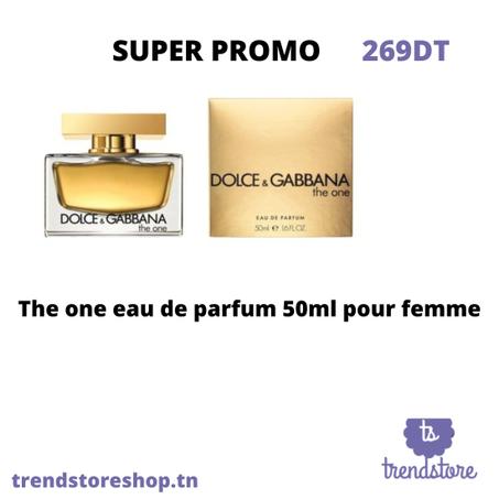 THE ONE eau de parfum 50 ml de D&G