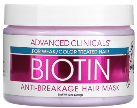 Advanced Clinicals - Biotine - Réparation capillaire anti casse - 355 ml