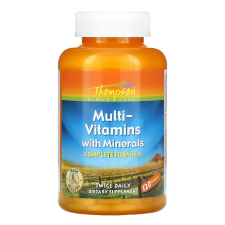 Thompson - Multivitamines aux minéraux 120 comprimés