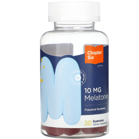 Chapter Six - Mélatonine 10 mg ( Extra puissante ) - 30 gommes
