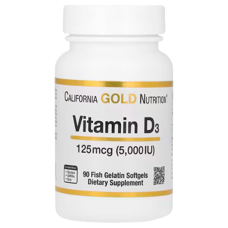 California Gold Nutrition - Vitamine D3 5000 IU