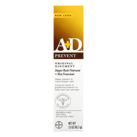 A+D - Original Ointment - pommade pour l'érythème fessier - protection de la peau - 42,5 g