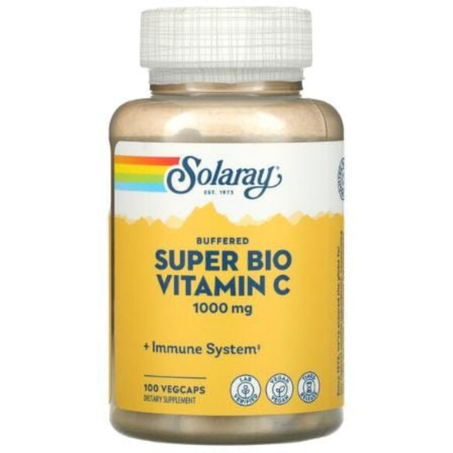 Solaray - Super Bio Vitamine C - Libération prolongée - 100 VegCaps