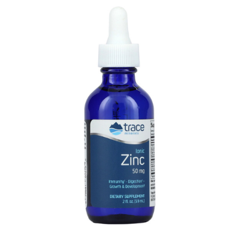 Trace Minerals Research - Zinc ionique 50 mg - 59 ml