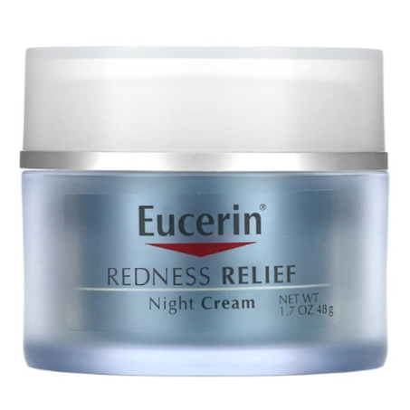 Eucerin - Soulagement contre la rougeur, Soin dermatologique, Crème de nuit - 48 g