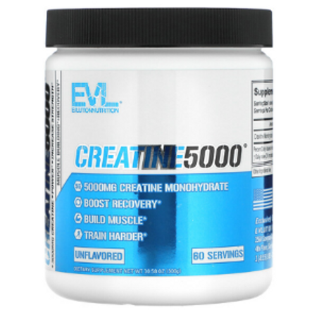 EVLution Nutrition - CREATINE 5000  Sans arôme - 300 g