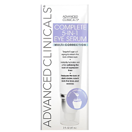 Advanced Clinicals - Sérum complet 5-en-1 contour des yeux - Multi-correction - 59 ml