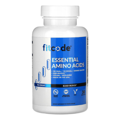 fitcode - Acides aminés essentiels - 90 capsules végétariennes