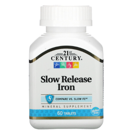 21st Century - Fer à libération prolongée - 60 comprimés