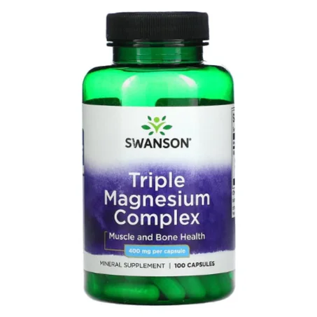 Swanson - Triple complexe de magnésium 400 mg