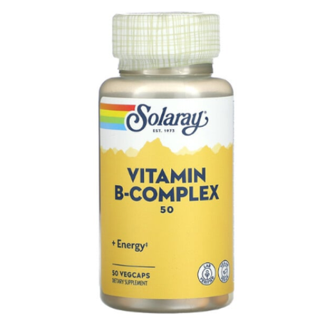 Solaray - Complexe de vitamines B - 50 capsules végétales