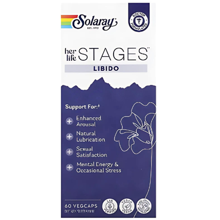 Solaray - Les étapes de sa vie - Libido - 60 capsules végétariennes (Santé Féminine)