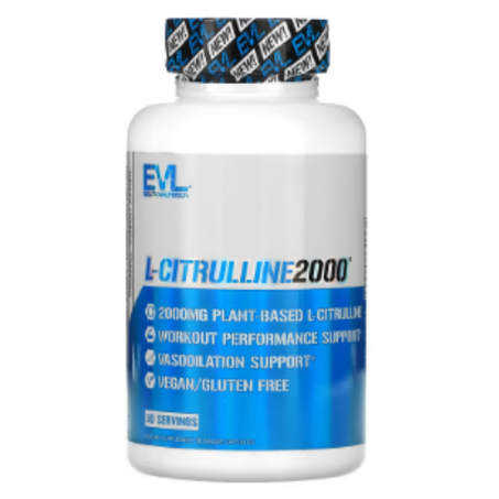 EVLution Nutrition - L-Citrulline 2000 - 90 capsules végétariennes