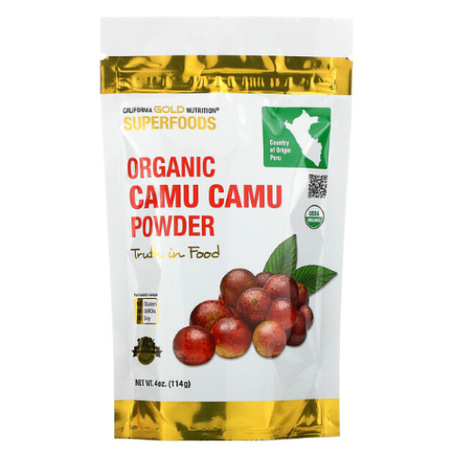 California Gold Nutrition - Poudre de camu-camu biologique 114 g