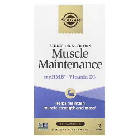 Solgar, Nutrition anti-âge, Entretien musculaire, 60 capsules