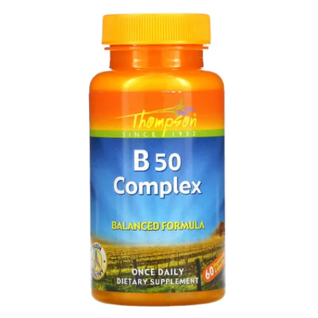 Thompson - Complexe B50 - 60 capsules végétariennes
