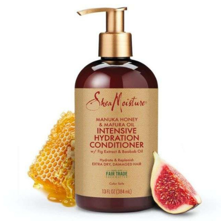 SheaMoisture - Après-shampoing hydratation intense - Miel de manuka et huile de mafura 384 ml