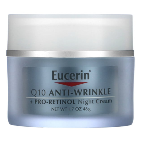 Eucerin - Crème de nuit antirides Q10 + pro-rétinol - 48 g
