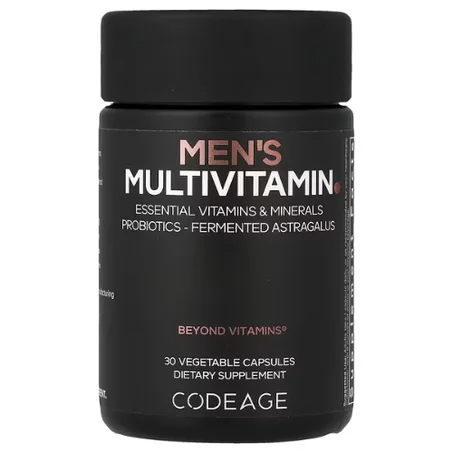 Codeage - Multivitamines pour hommes - 30 capsules végétales