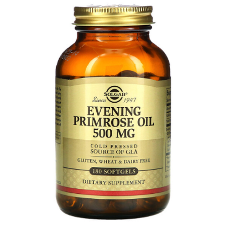 Solgar - Huile d’onagre bisannuelle 500 mg - 180 capsules molles