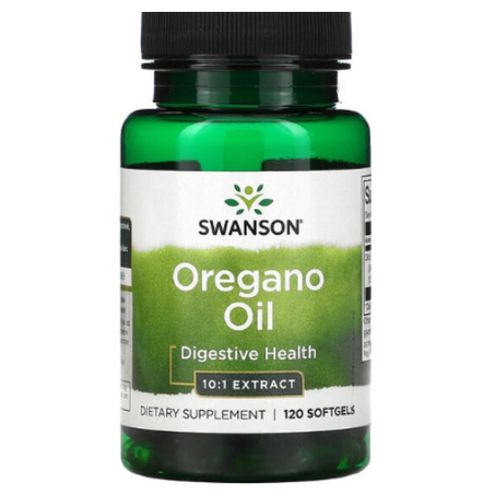 Swanson - Huile d'origan - 120 capsules à enveloppe molle