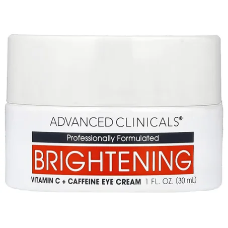 Advanced Clinicals - Crème illuminatrice pour les yeux à la vitamine C et à la caféine - 30 ml - Anti-cernes et Éclat