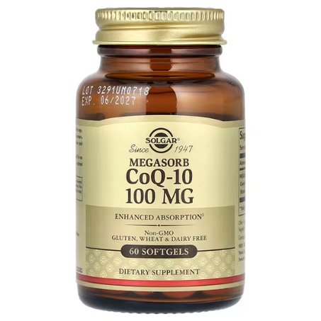 Solgar - Megasorb CoQ10 - 60 capsules à enveloppe molle