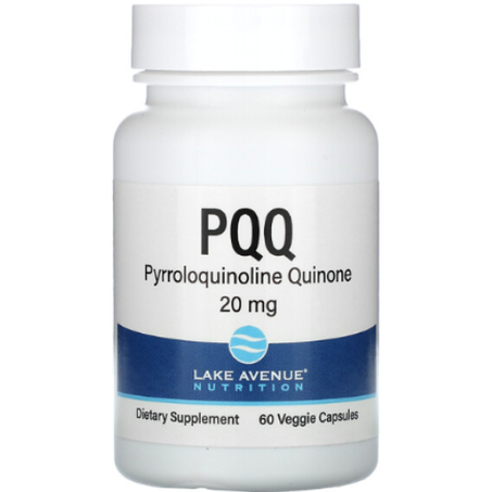 Lake Avenue Nutrition - PQQ 20 mg - 60 capsules végétales