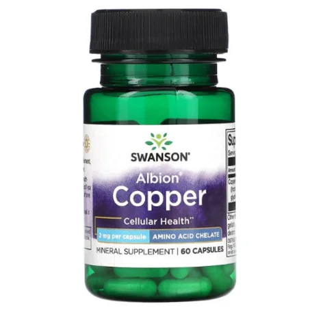Swanson - Cuivre d'Albion 2 mg - 60 capsules