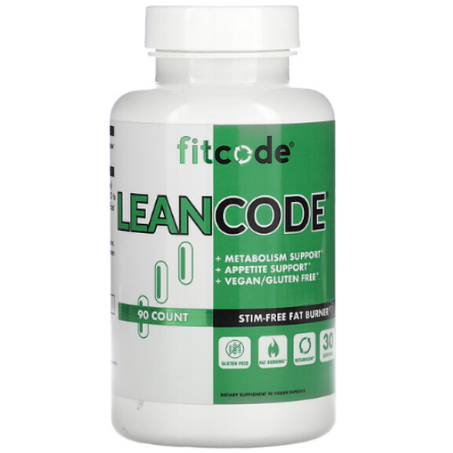 FITCODE - LeanCode - 90 capsules végétales ( Pour la perte de poids )