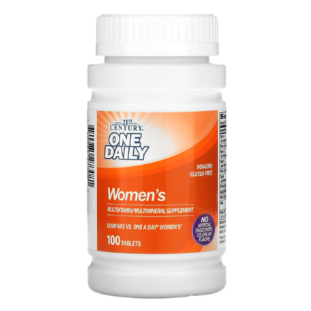 21st Century - ONE DAILY for WOMEN- Dose quotidienne pour femmes - 100 comprimés