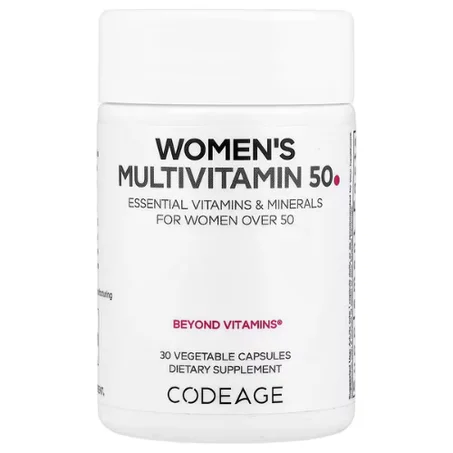 Codeage - Multivitamines Pour les femmes de plus de 50 ans - 30 capsules végétales