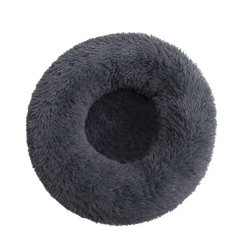 Dark Gray Donut Bed