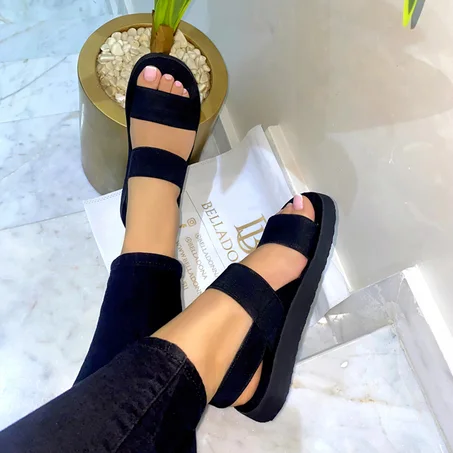 ❤️❤️Nouvelle Collection Sandales Compensées Et Plates Pour Femmes 🔹 Élégante  🔹 Confortable  🔹 Chic  🔹 Polyvalente (copy)