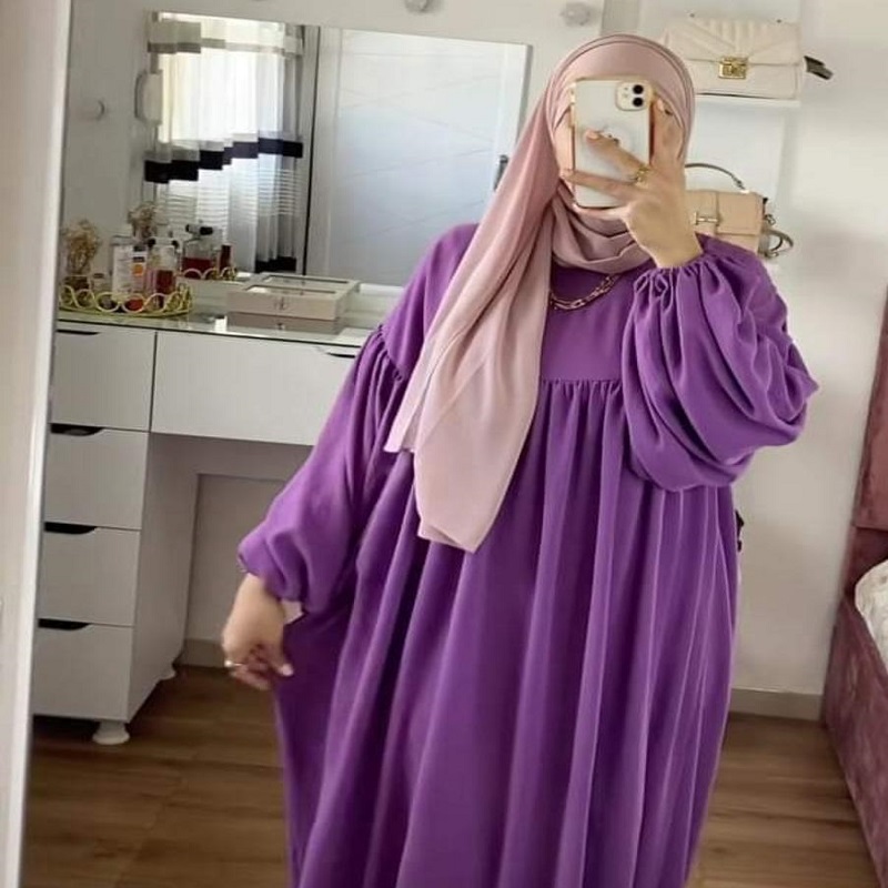 فستان طويل للمحجبات