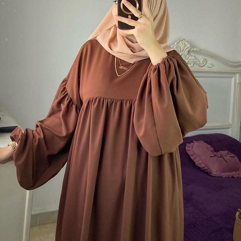 فستان طويل للمحجبات