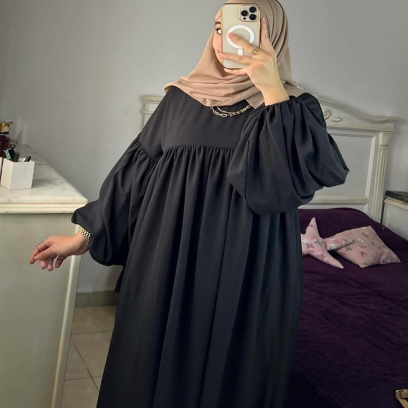 فستان طويل للمحجبات