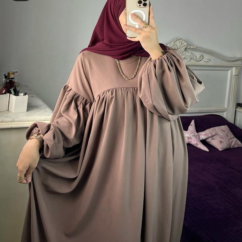 فستان طويل للمحجبات