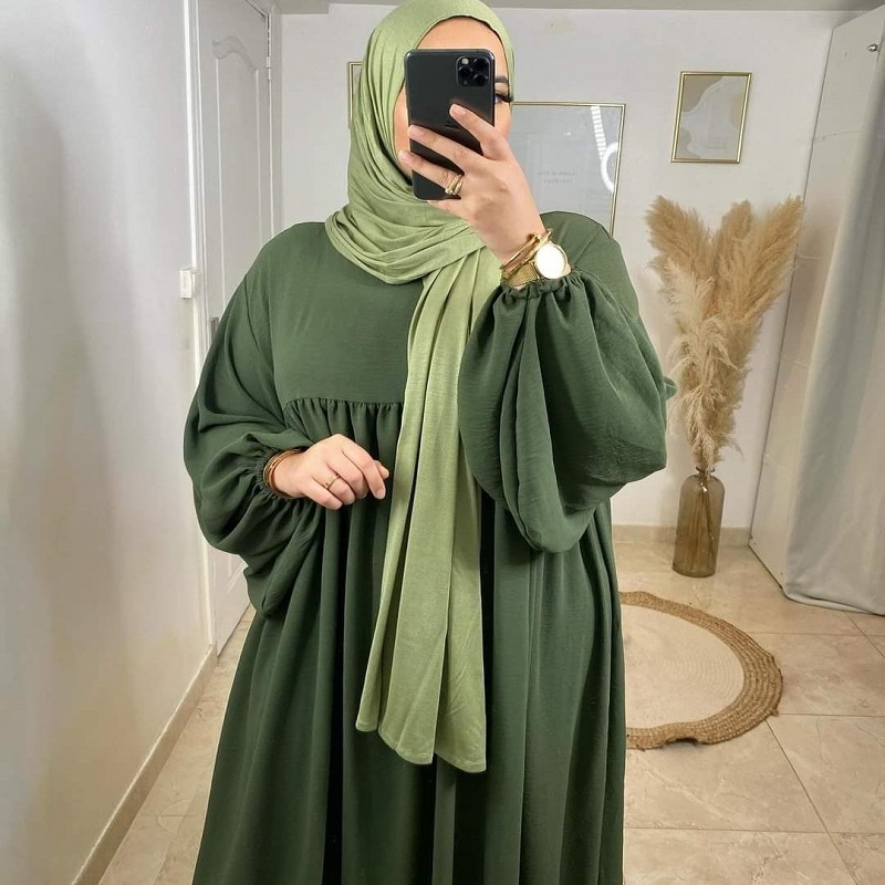 فستان طويل للمحجبات